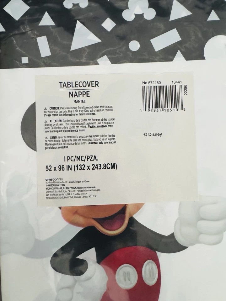 Kit Decoraciones Mesa Mickey Mouse Foto 3 de 4