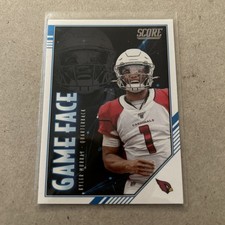 🟣2020 Score Game Face #GF-KM Kyler Murray Arizona Cardinals Football Card