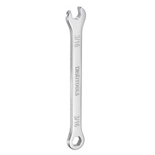 Thin Combination Wrench 316 With 12-point Ended 15angled Open End