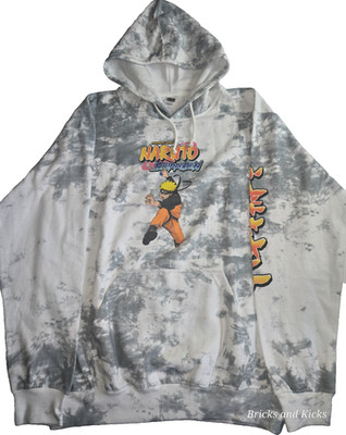 Naruto/Shippuden Shonen Jump by Ripple Junction Tie Dye Size Large Men's NWOT