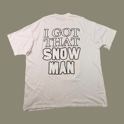 Vintage Rare Young Jeezy 'I Got That Snowman' Y2K Rap Tee T-Shirt