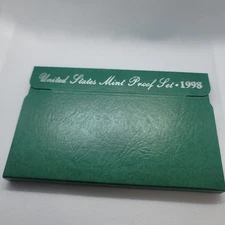 1998 United States Mint Proof Set   W/COA
