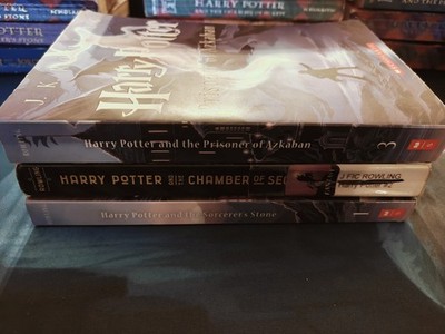 Harry Potter Complete Series 1-3 By J K Rowling  Scholastic