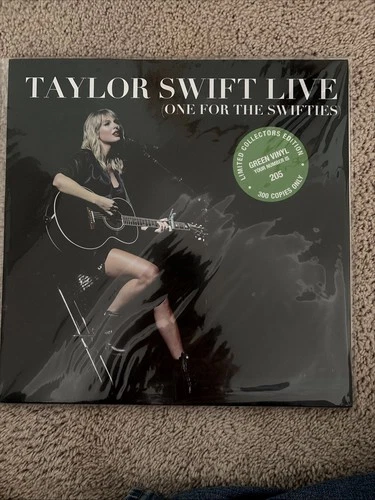 Taylor Swift Live Vinyl One for The Swifties Green Vinyl #205 Out of 300 Sealed