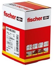 Fischer N 6x80 50 S Nail Plugs (50) 50 Pack - 50353