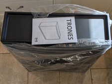 IKEA TRONES Wall Mounted Shoe Storage Unit Black Lot of 3