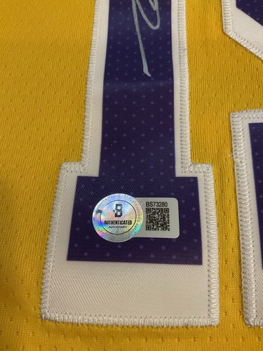 Austin Reaves signed Jersey Los Angeles Lakers signed Trikot BAS NBA Lakers Auto - Bild 3 von 9