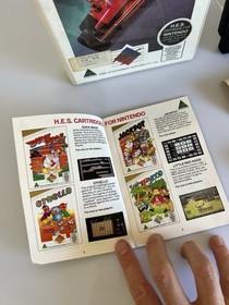 Super Sprint Nintendo NES HES Piggy Back Cart AUS Complete + Catalogue