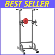 Power Tower Pull Up Bar Station - Home Gym Strength Training