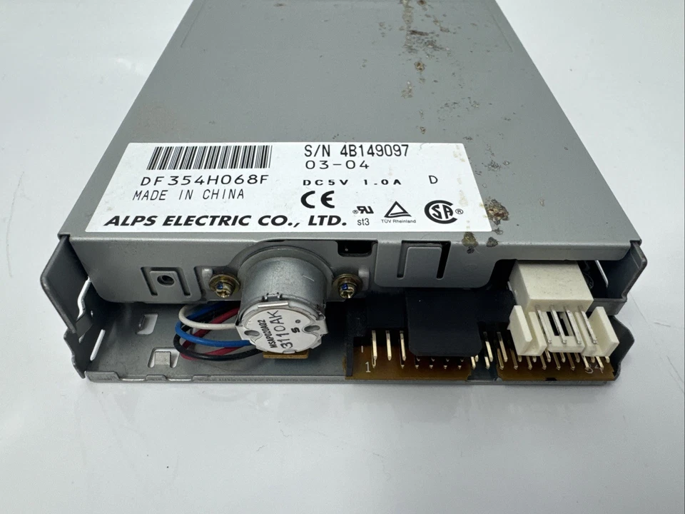 Unidad de disquete IDE interna Alps Electric DF354H068F de 1,44 MB 3,5" pulgadas beige Foto 4 de 4