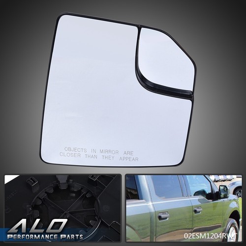 Driver Side Tow Mirror Glass – Big View For 2015-2020 Ford F-150 F-250 F-350 F-450 F-550, SAILIN Replacement