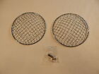 Brand New Pair of Chrome 7" Headlamp Stone Guards Mga Mgb Mgc Mg Midget Mg Td (For: Mg Midget)