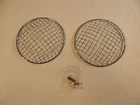 Brand New Pair of Chrome 7" Headlamp Stone Guards MGA MGB MGC MG Midget
