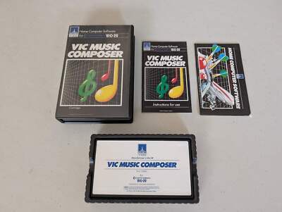 COMMODORE VC-20/VIC-20 -- VIC MUSIC COMPOSER (THORN EMI - CARTRIDGE)