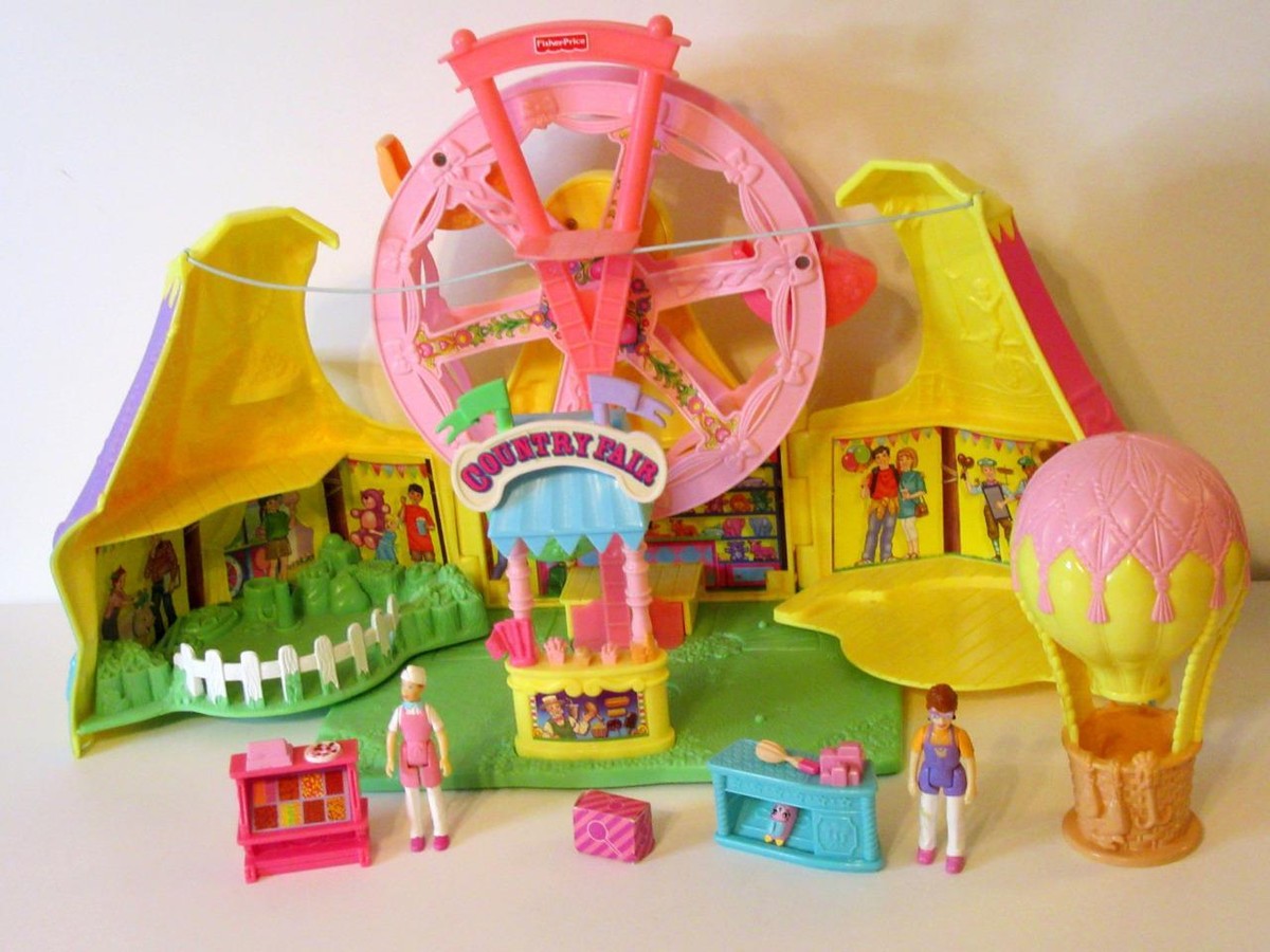 Fisher Price Sweet Streets Dollhouse COUNTRY FAIR Carnival Dolls