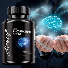 120pcs Phosphatidylserine - Support Brain Health Mental Alertness Memory  Focus