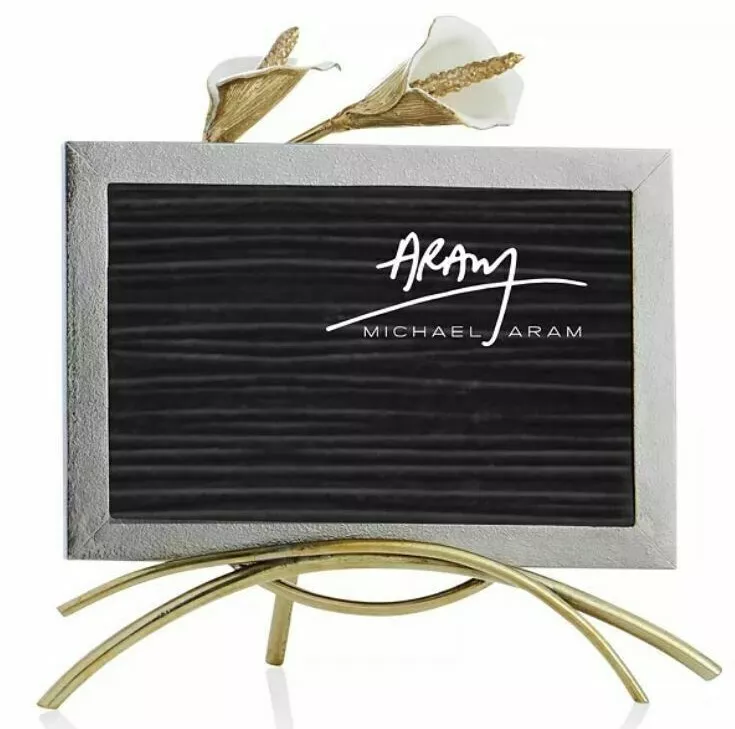 MICHAEL ARAM CALLA LILY EASEL FRAME 4X6 new eBay