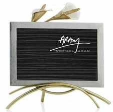 MICHAEL ARAM CALLA LILY EASEL FRAME 4X6  new 