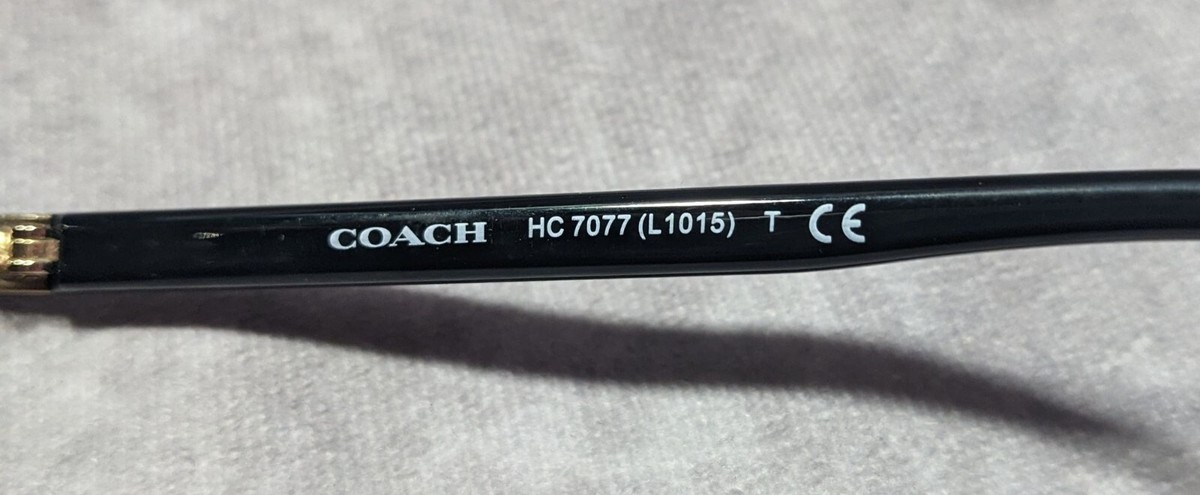 Coach Horse And Carriage Light Gold And Black Aviator 