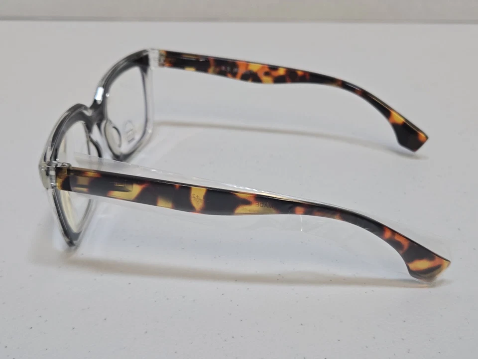 A.J. Gafas de lectura cuadradas Morgan adecuadas para lectores de computadora 2,25 dioptrías negras Foto 4 de 4