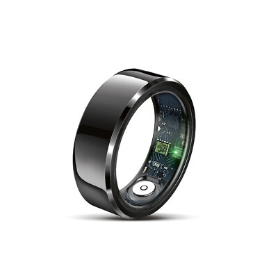 felixx Smartring SR6 schwarz Edelstahl Herzfrequenzsensor Größe 9 59,5mm