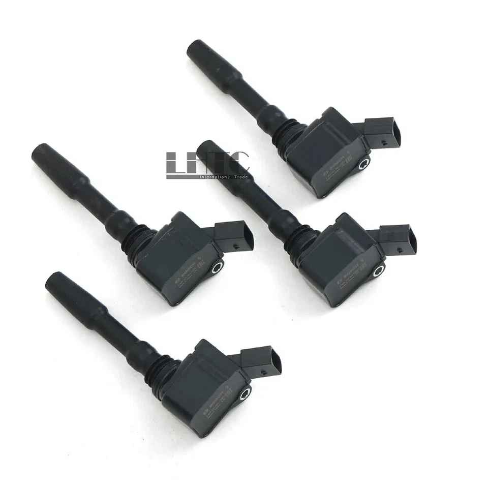 Bosch 4pcsIgnition Coils for VW Golf Jetta AUDI A3 A4 B8 Q3 Q5 Gen3 1.8 2.0 TFSI - Image 3 of 4