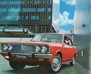 Big 1973 Toyota CORONA Brochure / Catalog: Sedan, Hardtop ...