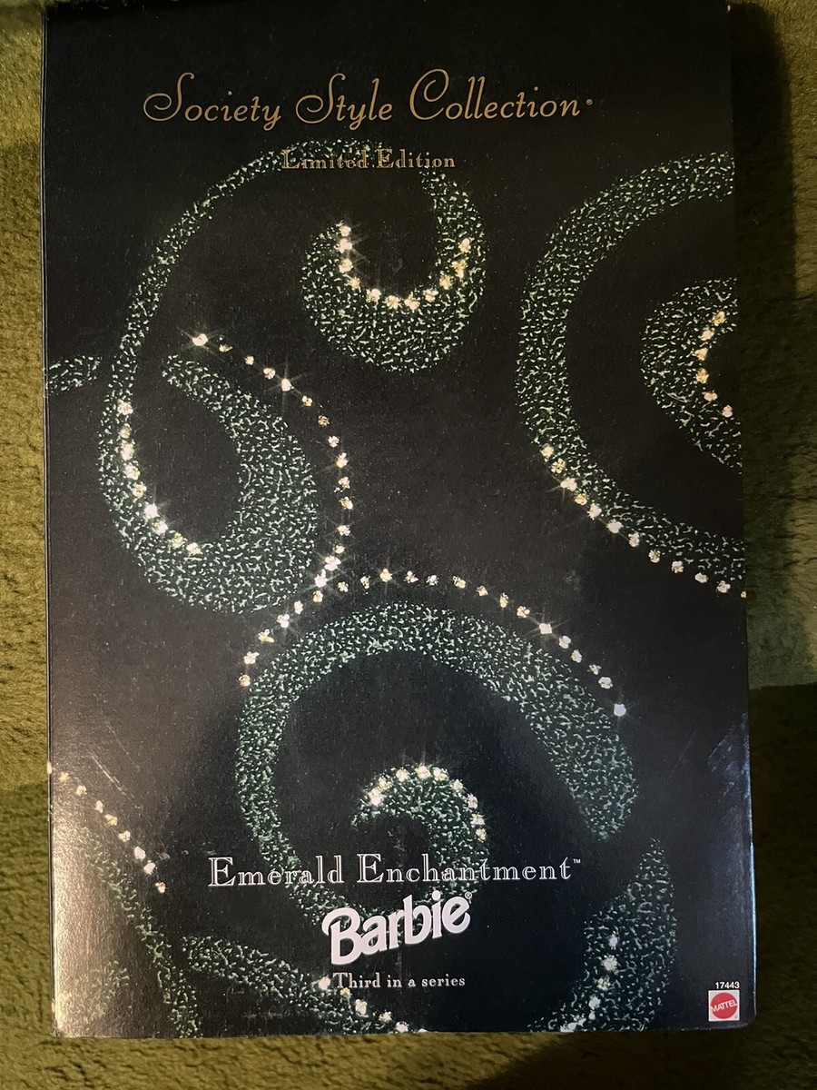 Emerald Enchantment Limited Edition Barbie Doll 1996 Mattel