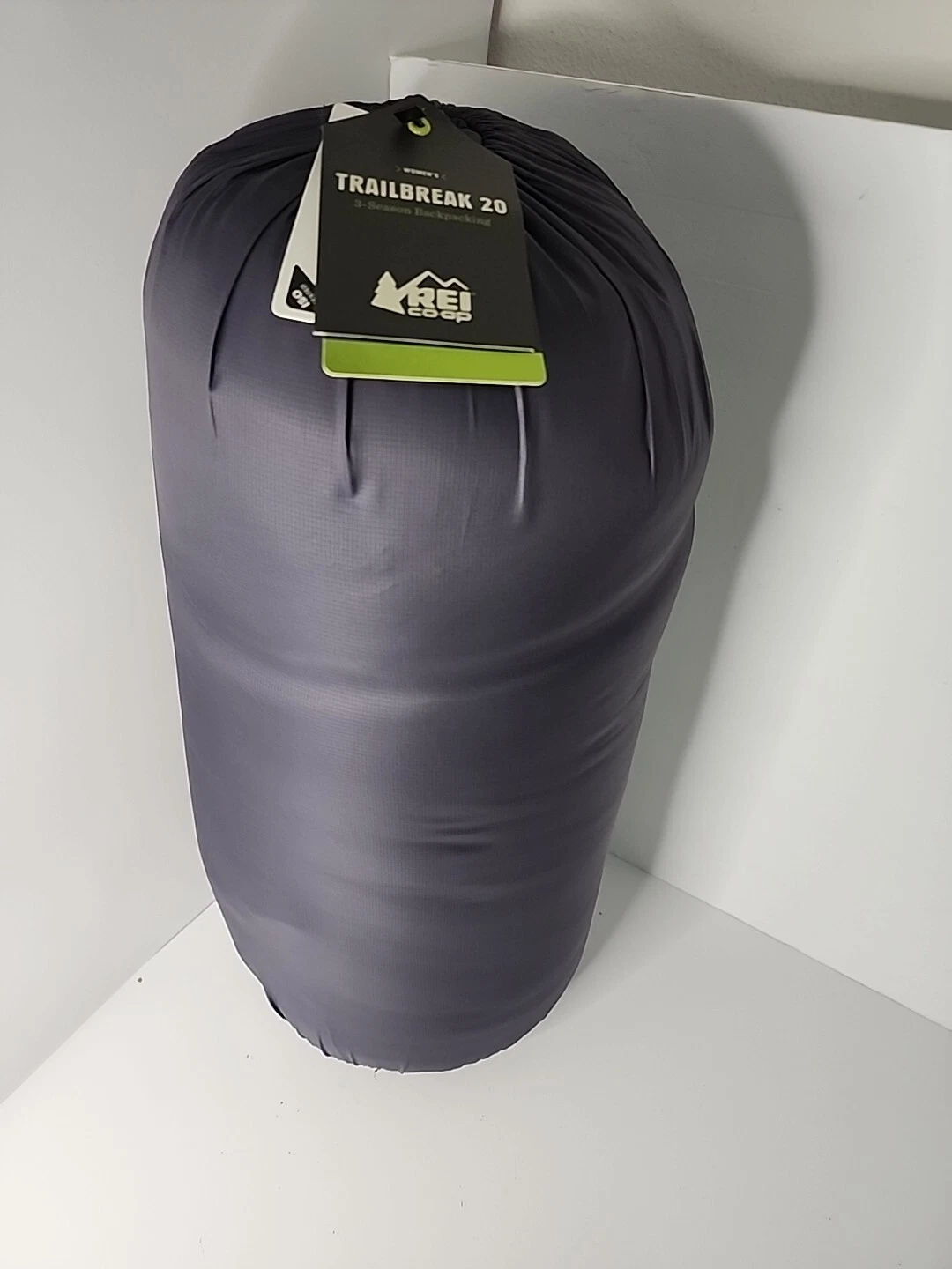 REI Womans Trailbreak 20 Graystone 20 Degree Sleeping Bag - Regular W/ Tags
Opens in a new window or