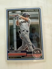 2023 USA Baseball Stars and Stripes #42 Maxwell Clark