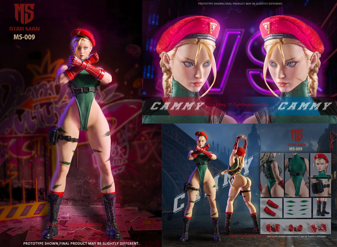 STAR MAN MS-009 Cammy Street Fighter 1/6 Female Action STAR MAN MS-009 Cammy Street Fighter 1/6 Female Action