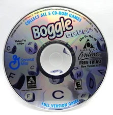 BOGGLE General Mills PC CD-ROM Hasbro 1997 Game