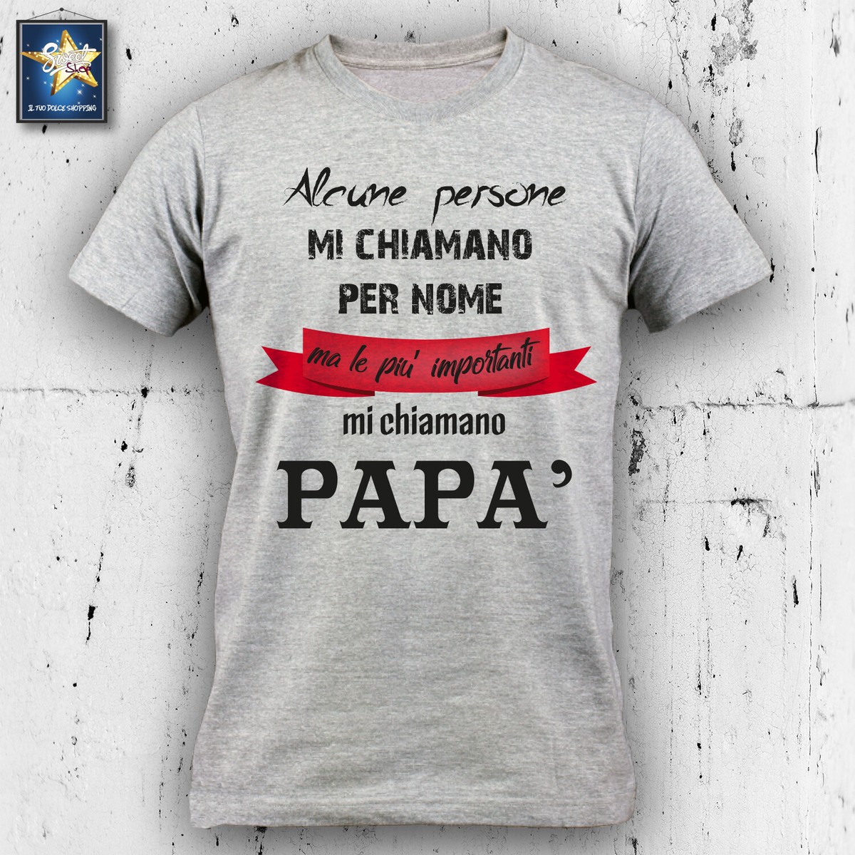 Maglietta personalizzata Poppy, maglietta personalizzata con nome del papà e dei figli, maglietta per la festa del papà, maglietta del nonno, le mie persone preferite mi chiamano Poppy - Italia