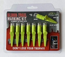GATOR EYES Blood Trail Marking Kit, Magnetic Multi-use Mini Light, 8- Pack