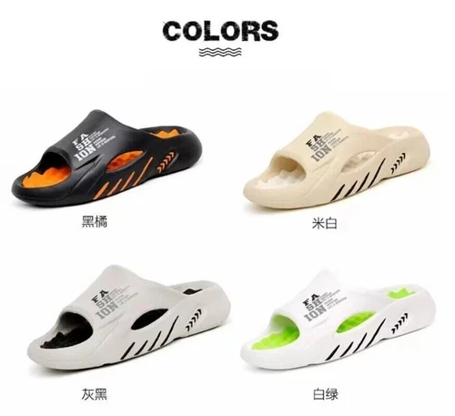 Summer Men's Massage Slippers Side Indoor Outdoor Sandals Beach Casual Shoes - Picture 15 of 26