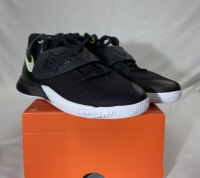 Nike Kyrie Flytrap 3 Shoe  Black Volt  Youth Size 6.5Y Women s Size 8 BQ3060-001