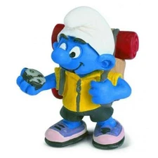 20474 Adventurer Smurf Retired Smurfs Figurine Figure rare toy from Schleich 