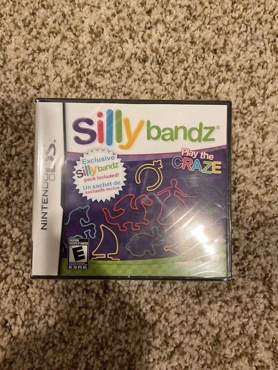 Silly Bandz Game w/ Exclusive Silly Bandz Pack Nintendo DS NEW