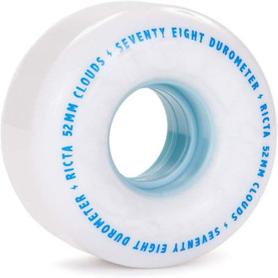 RICTA 56Mm Clouds White 78A Skateboard Wheels