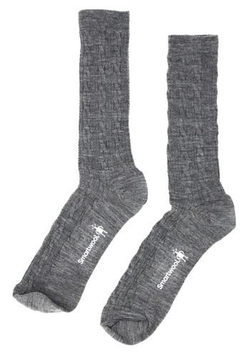 SmartWool Cable II Light Cushion Grey 