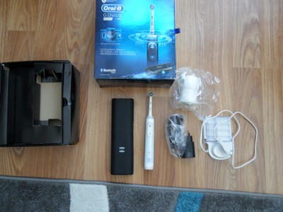 Oral B Genius 9000 Electric 6 Modes Toothbrush Purple Orchid Ebay