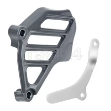 Front Sprocket Cover & CHAIN GUIDE Case Saver For Honda CR250R CR500R 1994-2001