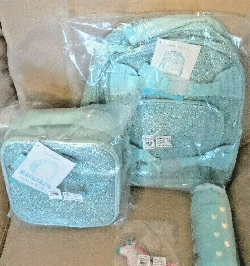 PONY Disney Scuola Ceramica Fienile ZAINO PRANZO ACQUA Frozen glitter set da viaggio bambina.