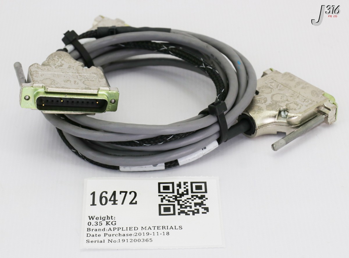 16472 APPLIED MATERIALS CABLE ASSY JM9 GP PCB TO P4 0140-23338 | eBay