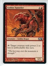 GOBLIN TUNNELER Core Set 2012 #142 M12(NM)(MTG)