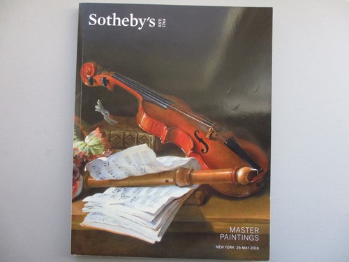Master Paintings. Sotheby's. New York. 26 May 2016 - 第 1/10 張圖片