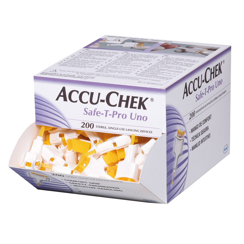 Accu-Chek Safe-T-Pro Uno - PZN 06143663 - neu OVP vom med. Fachhändler