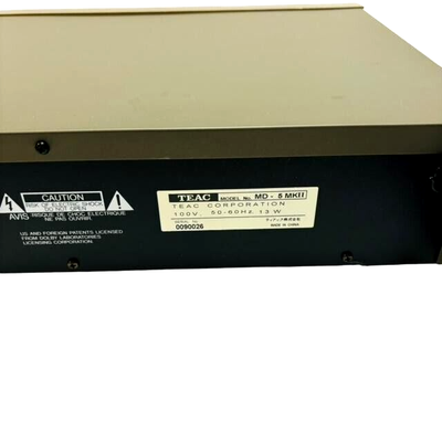 TEAC MD-5MK2 MKⅡ MD Deck Recorder Used Operation Confirmed TEAC MD-5MK2 MKⅡ MD Deck Recorder Used Operation Confirmed