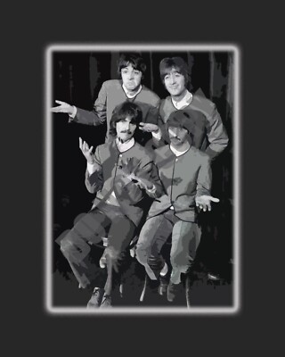 1967 Beatles McCartney Put On Their Old Designer Suits From 1963 Art 8x10 Photo