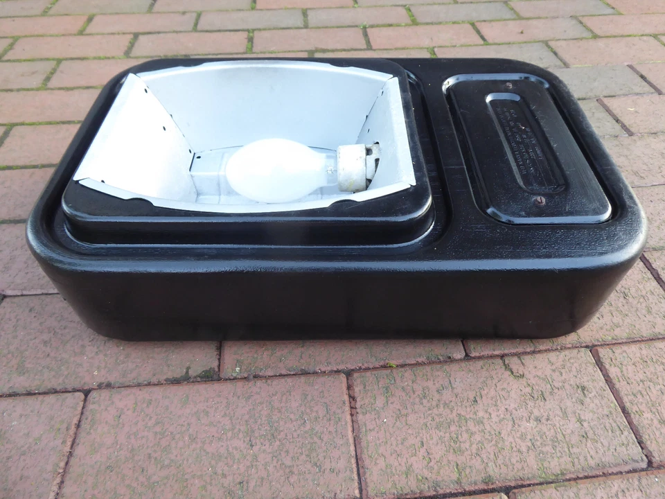 alte Straßenlampe Industrielampe DDR Kofferlampe Hoflampe Industrie Design  - Bild 2 von 4